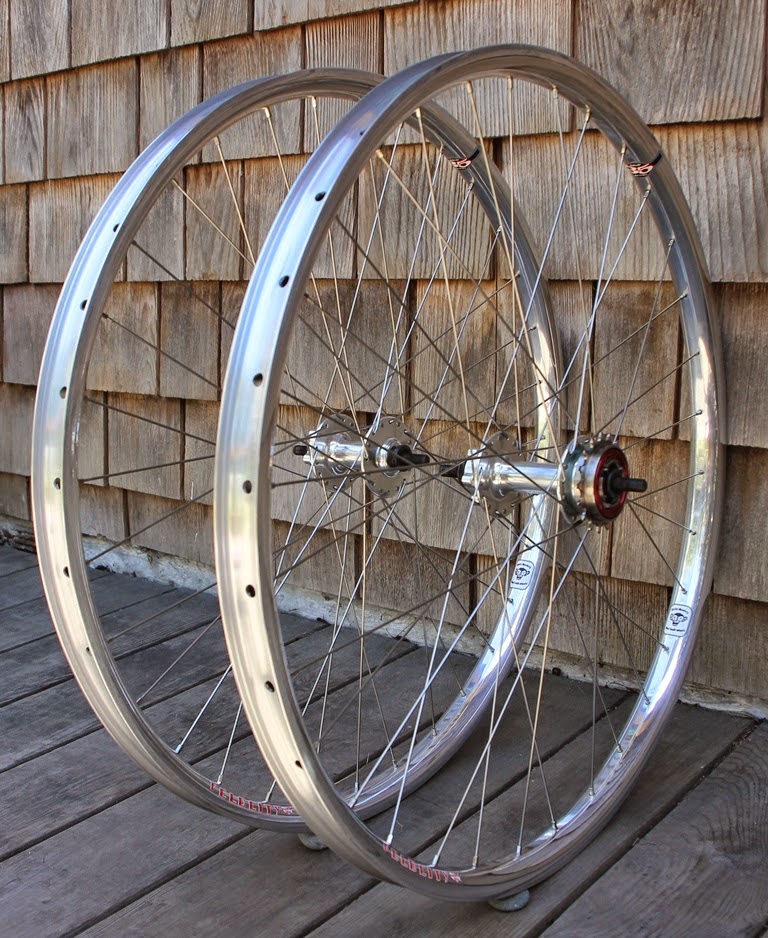 Cycle Monkey Wheel House Mountain Velocity Blunt 35 Rims on Surly Hubs