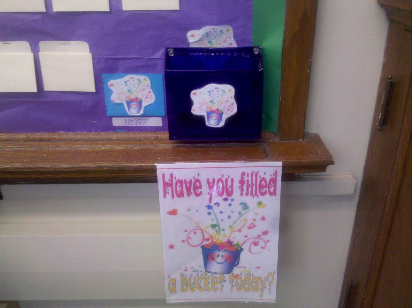 Mrs. Wolf's First Grade Fun! Are You A Bucket Filler?