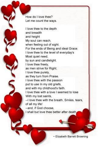 really sweet love poems