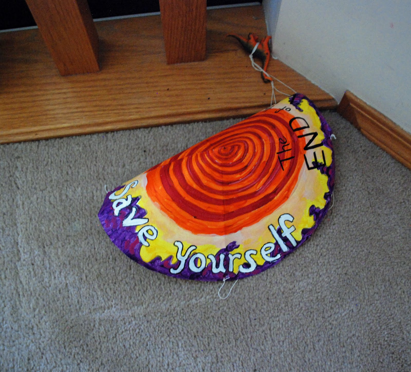 that artist woman Making Toy Parachutes Creative Thinking Project