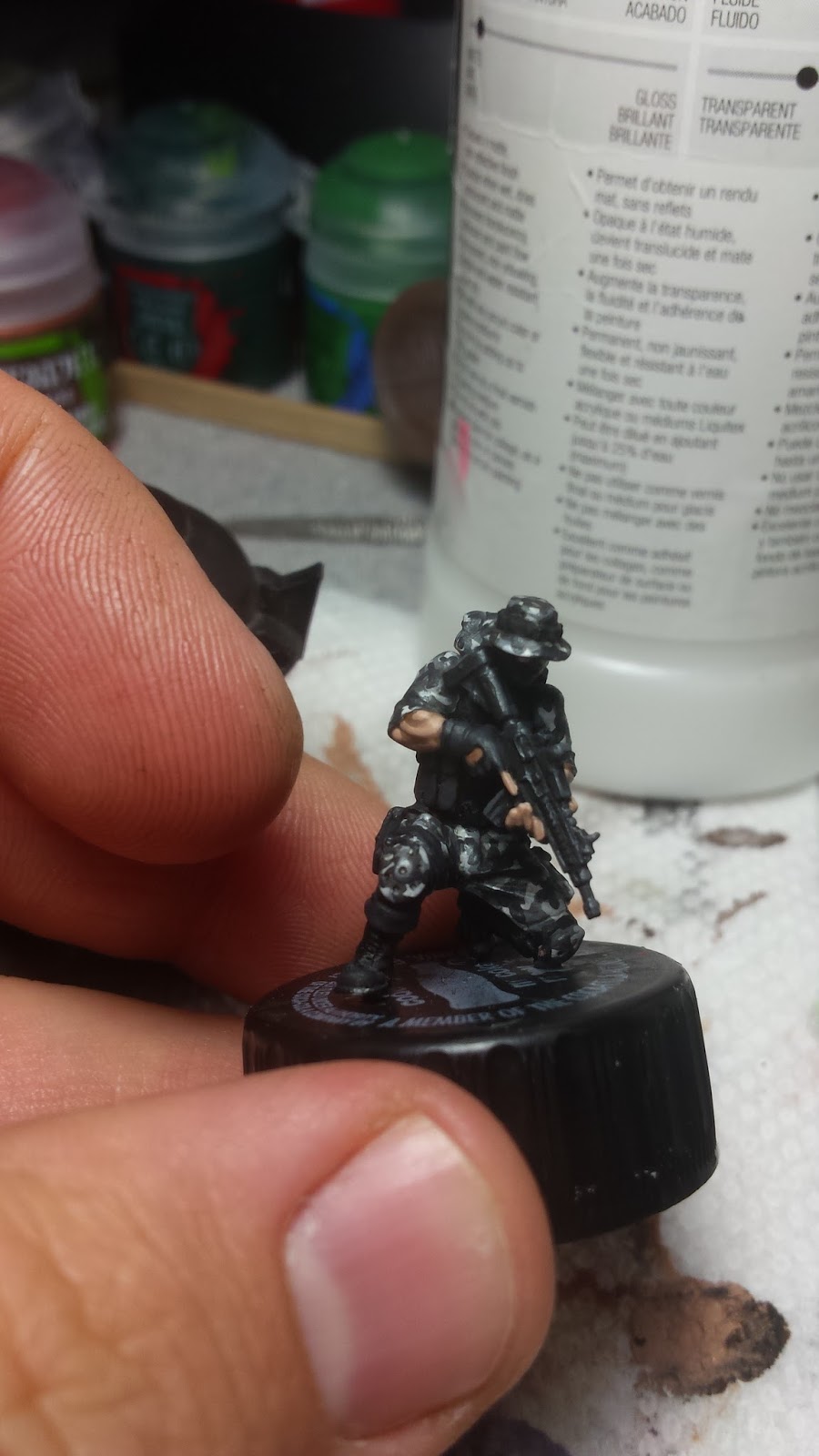 Brush Wizard Tutorial How to Paint Urban Camouflage