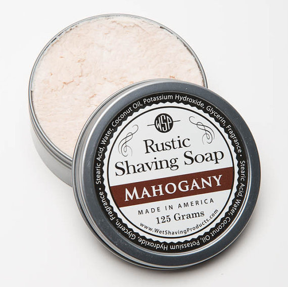 Wet The Face Review Rustic Shaving Soap Mahogany
