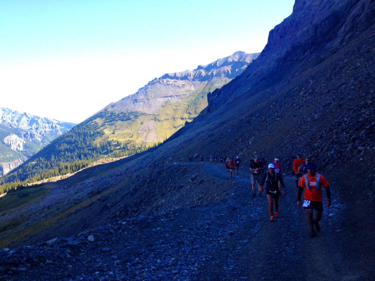Kate Runs Colorado Imogene Pass Run