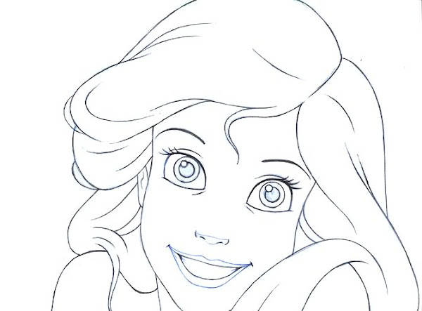 Line Art Disney : Little mermaid coloring pages disney colorings