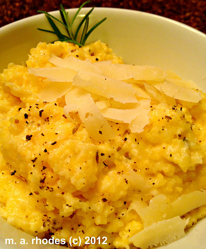 Cooking The Amazing PARMESAN POLENTA