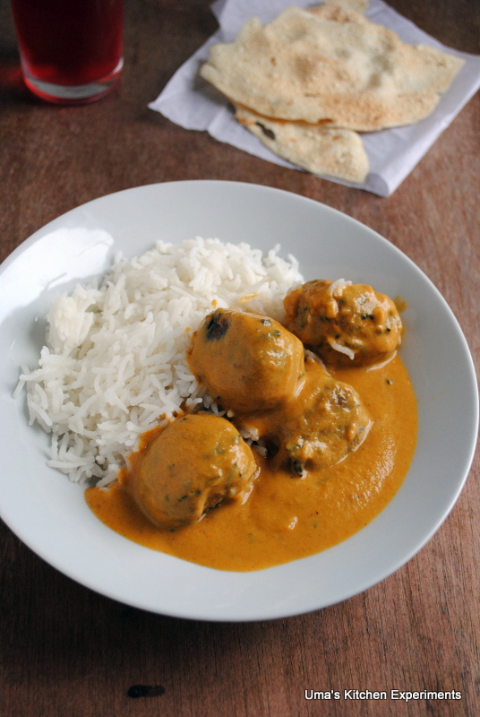 Spinach Paneer Kofta Gravy Indian Curry Trail