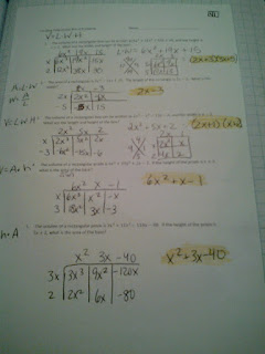 Type-A Mathland: Unit 3: Polynomial Party