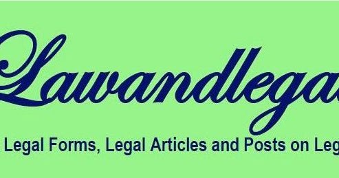Lawandlegal.in - A Law-Blog