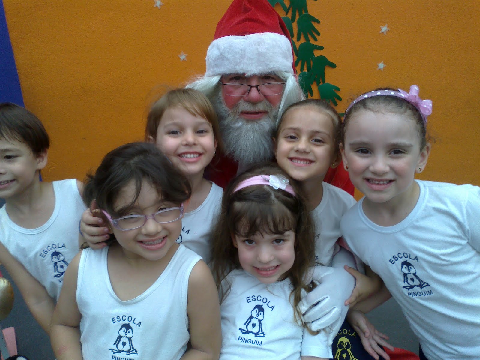 Papai Noel na Escola