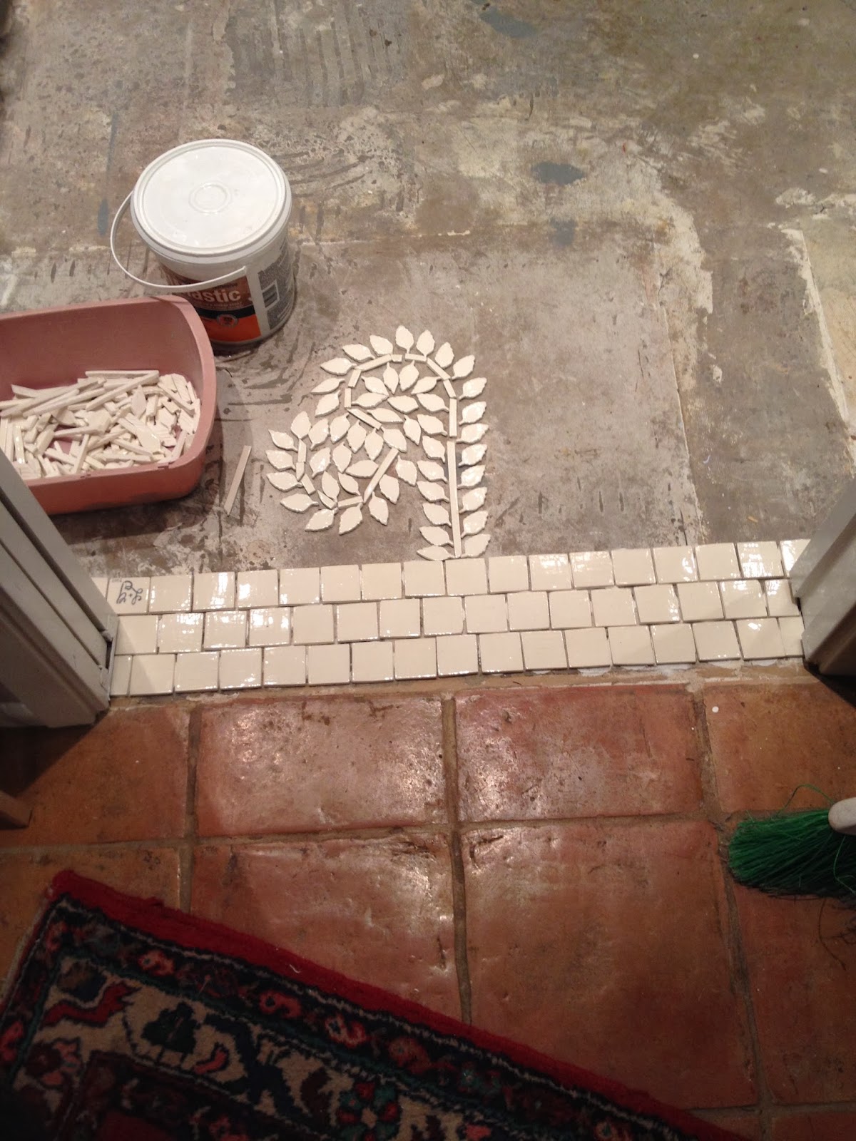 Ask Me Studio Laying Tile Under Appliances