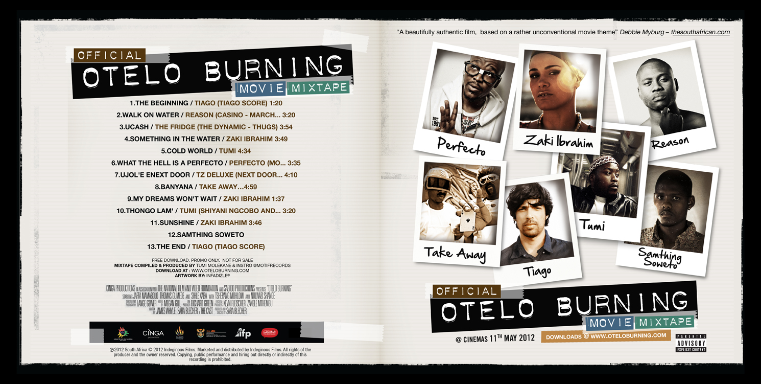 Otelo Burning movie mixtape cover