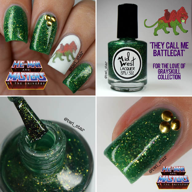 MidWest Lacquer For The Love of Grayskull He-Man They Call Me Battlecat
