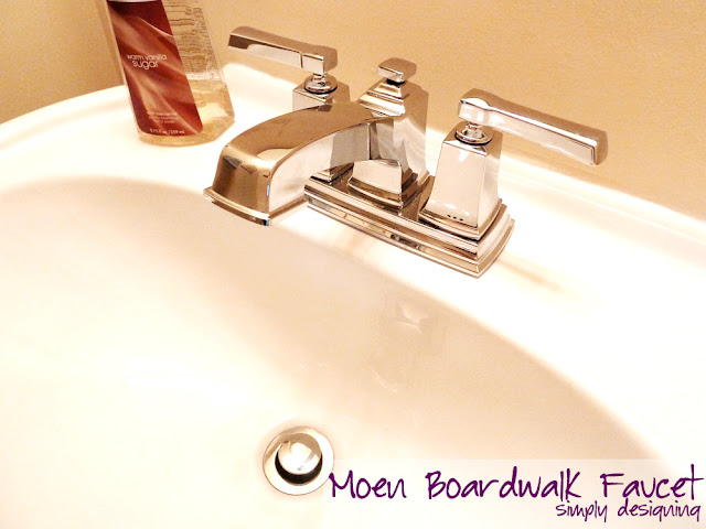 How to Install a Moen Boardwalk Faucet #moenDIYer #diy #bathroom