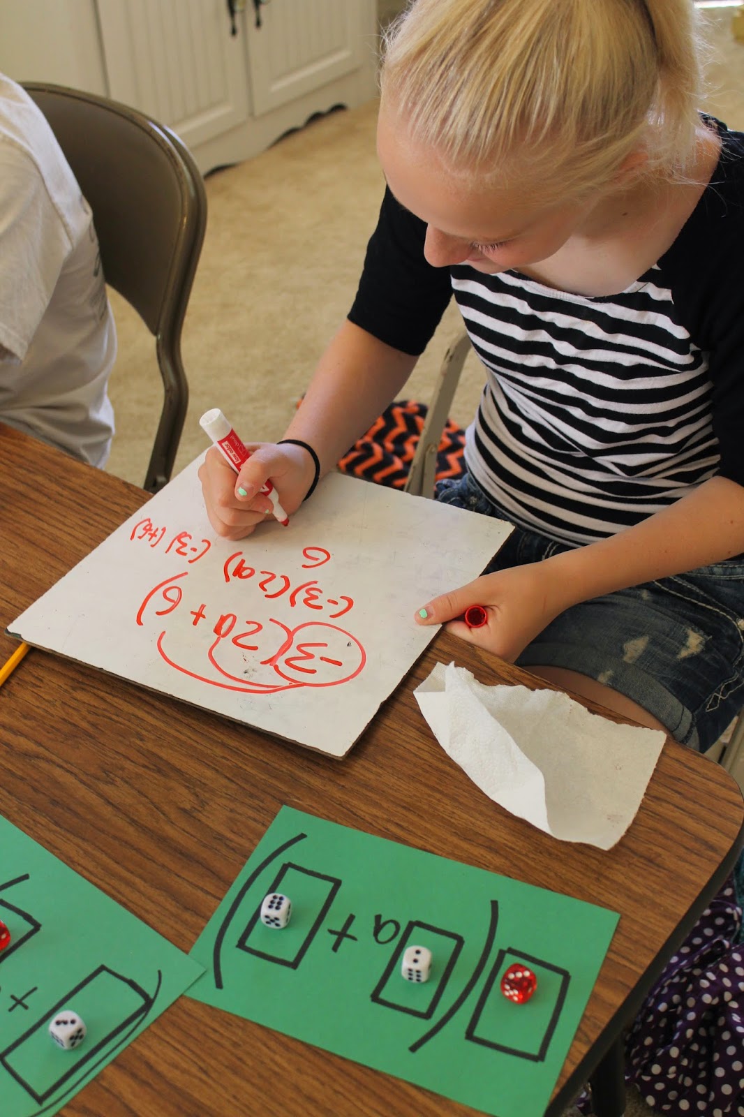 My homework lesson 7 the distributive property page 123 picture