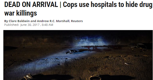 Drugs war 7, Duterte first year, one year of impunity