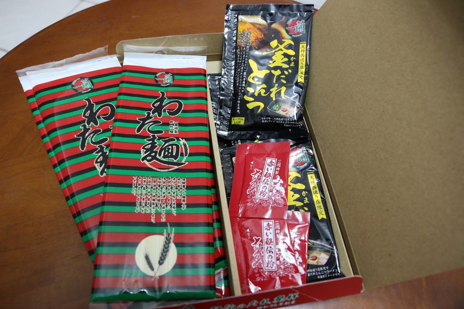 小肥不取景 一蘭拉麵料理包