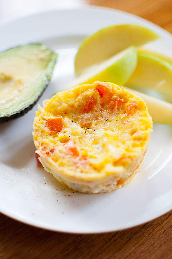 1 Minute Microwave Omelette Carly the Prepster