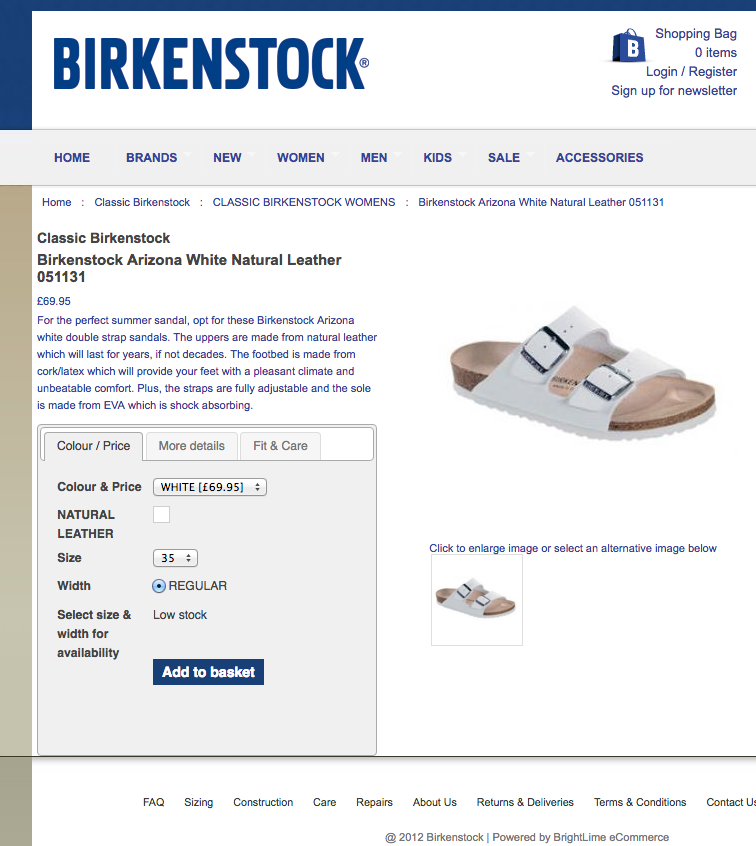 birkenstock european website