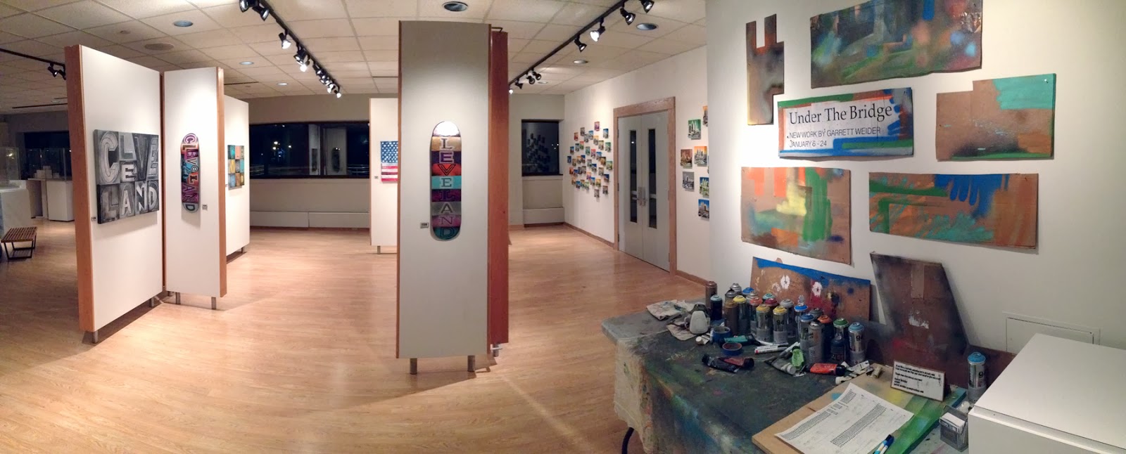 Garrett Weider Oh snap! New Downtown Cleveland Painting