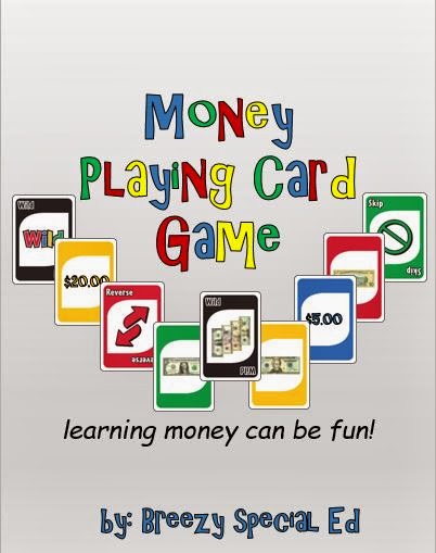 https://www.teacherspayteachers.com/Product/Money-Identification-Card-Game-like-UNO-1137612