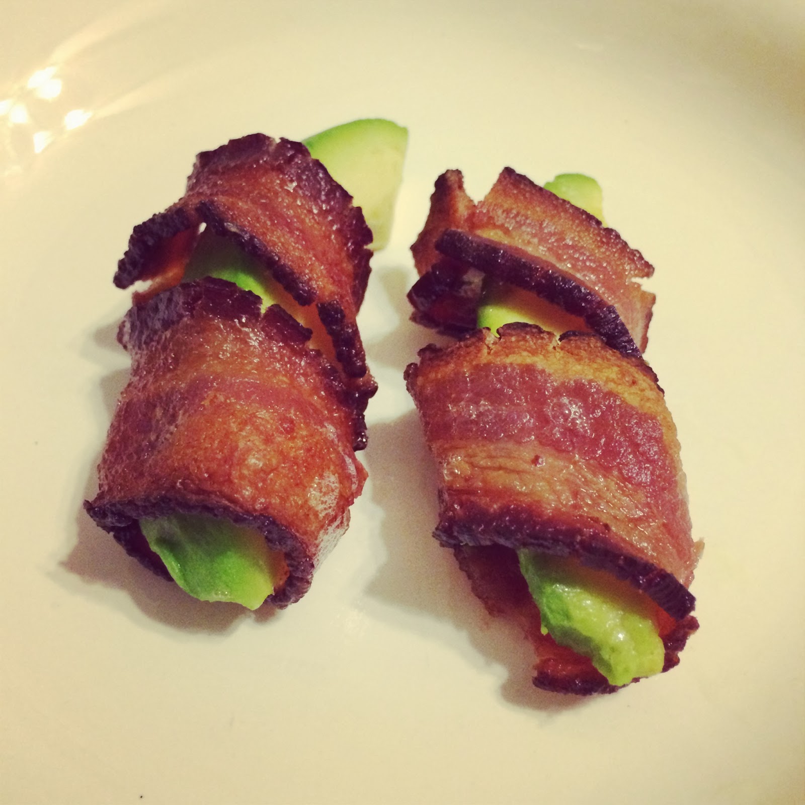 Little Cook in the Big City Bacon Wrapped Avocado