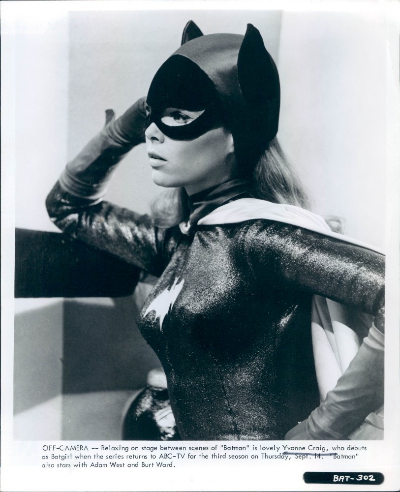 Pop Culture Safari!: Rare Yvonne Craig as Batgirl photos