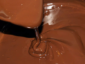 geschmolzene Schokolade