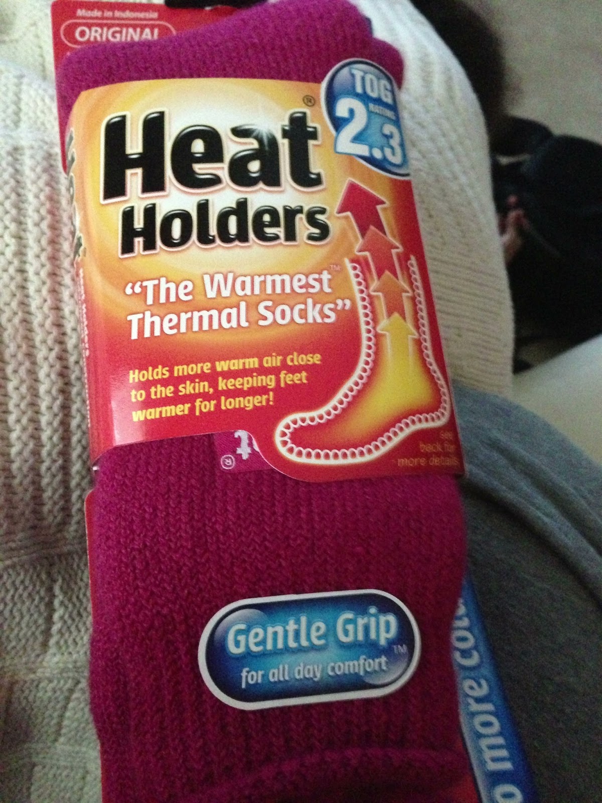 Mama Fashionista Quickie Review Heat Holders Thermal Socks