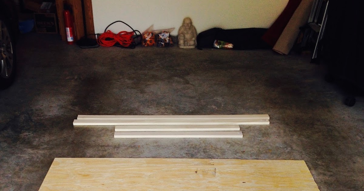 Goldens and Glue Guns DIY Wood Shim Headboard