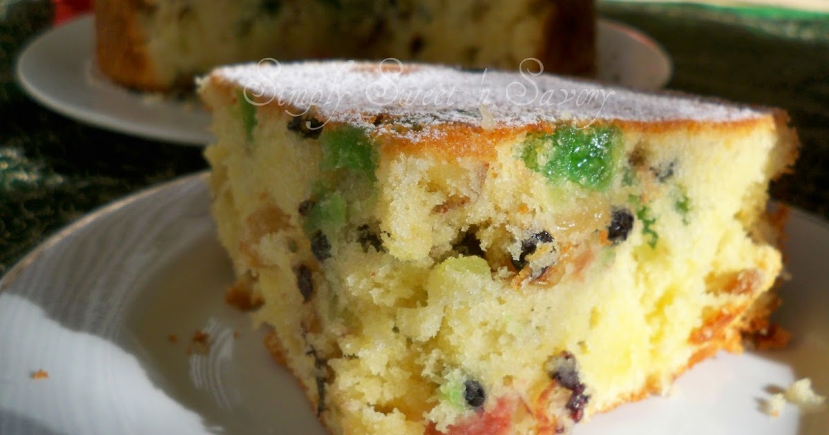 Strawberries stylemotivation Simply Sweet 'n Savory: Light Fruit Cake