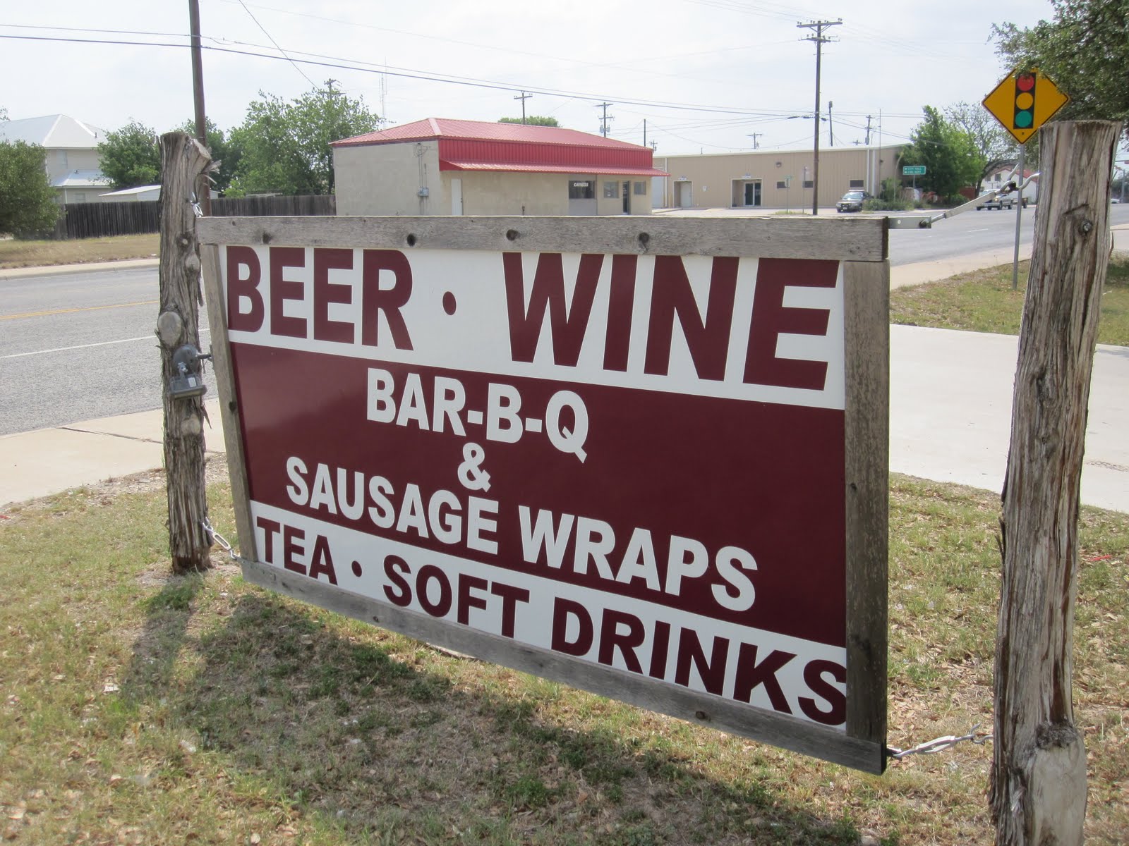 Man Up Tales of Texas BBQ™ The rest from The Beer Kooler (Lometa, TX)