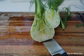 How to slice Fennel, a picture tutorial from stayathomeista.com