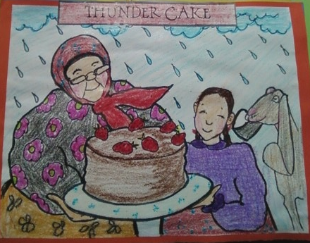 Thunder Cake Coloring Page | storms in tn and thunder cake the teacher s chatterbox Thunder Cake Coloring Page | storms in tn and thunder cake the teacher s chatterbox