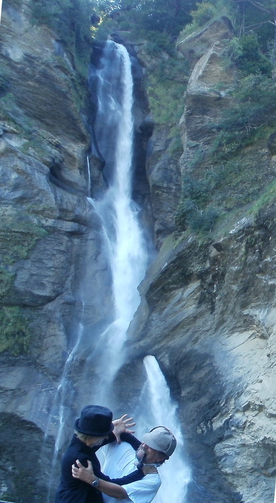 Le cascate di Reichenbach e Meiringen