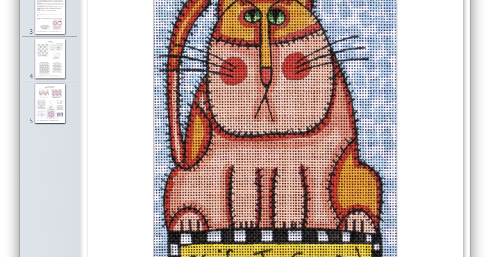 Needlepoint Study Hall 14 new stitch guides by Robin King