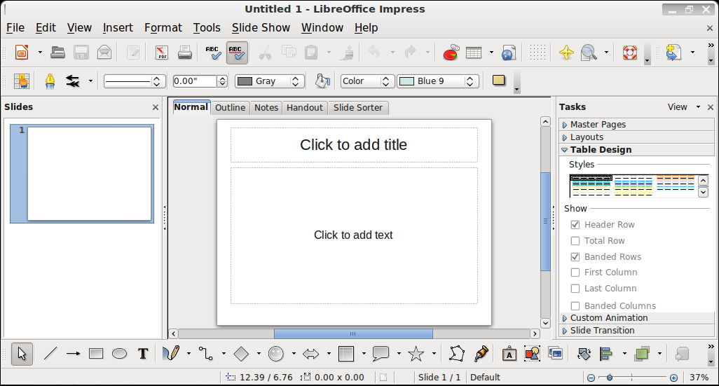 impress libreoffice impress libreoffice
