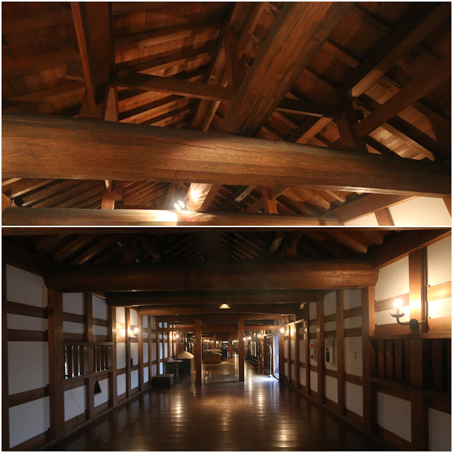 Reconstruction of the wooden interior of Ninomaru Omote Gate by using the original building methods and materials at Hiroshima Castle and Tower in Japan Reconstruction of the wooden interior of Ninomaru Omote Gate by using the original building methods and materials at Hiroshima Castle and Tower in Japan