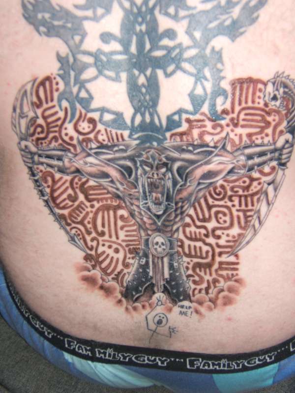 aztec tribal tattoos. aztec tattoo