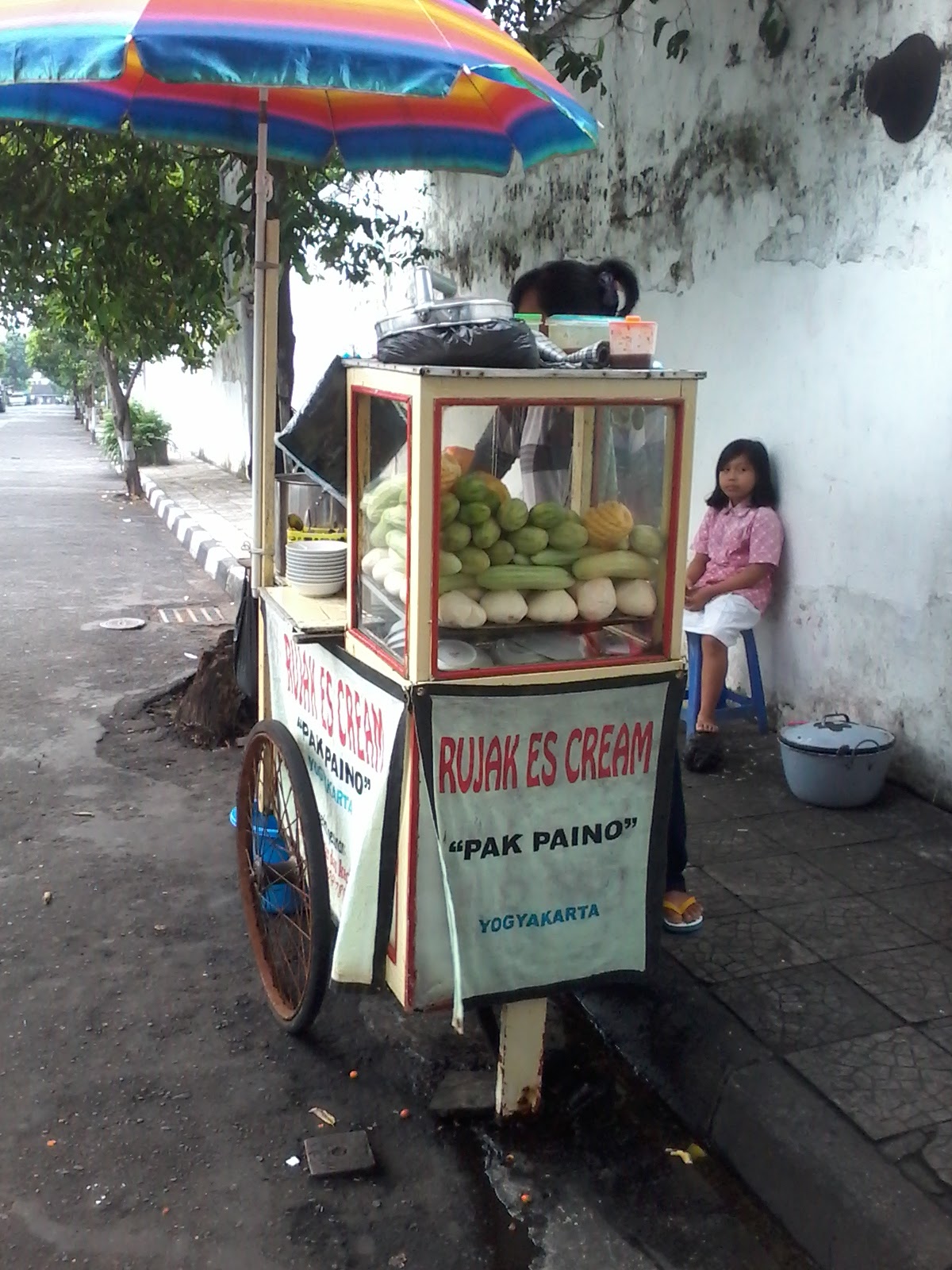 Blognya Anak Ipa 5 Unyu Rujak Es Krim Pak Paino