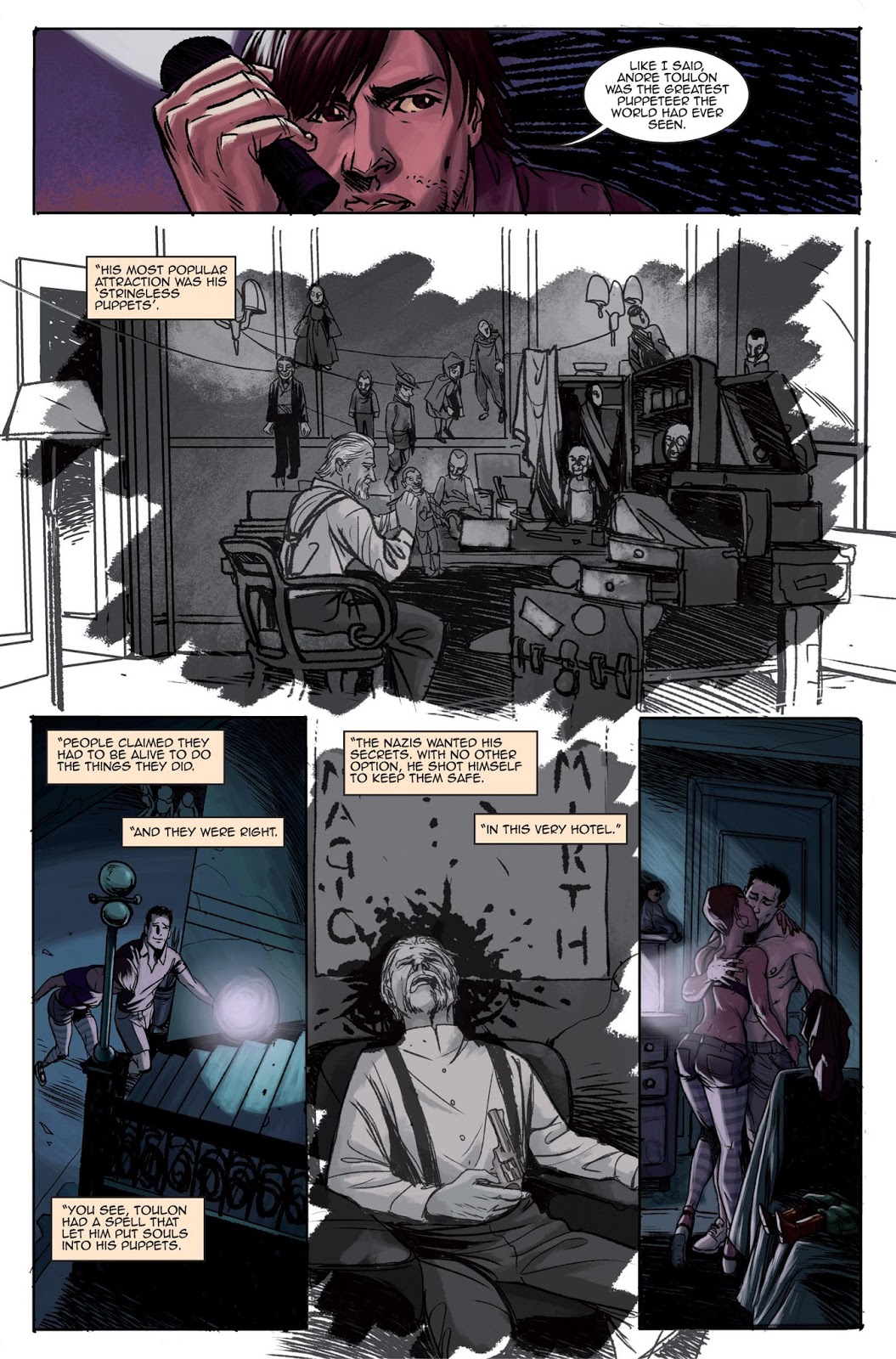 Weird Science DC Comics Puppet Master 1 Review and *SPOILERS*