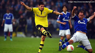 Lewandowski's goal was not enough to save the Revierderby