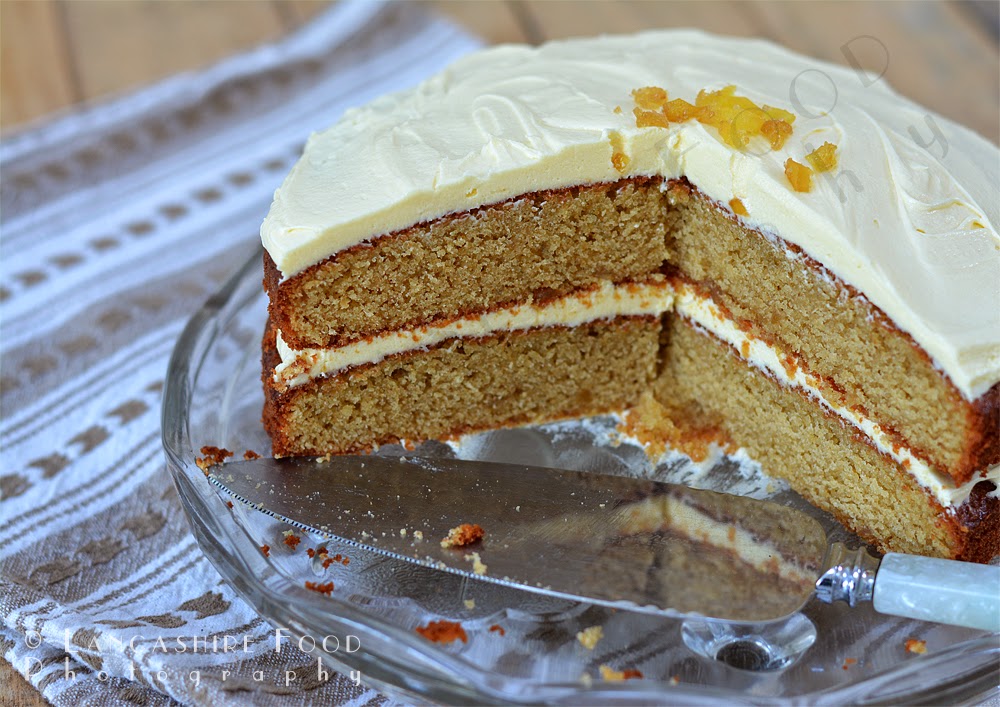 Lancashire Food Ginger Zinger cake gluten free and super easy