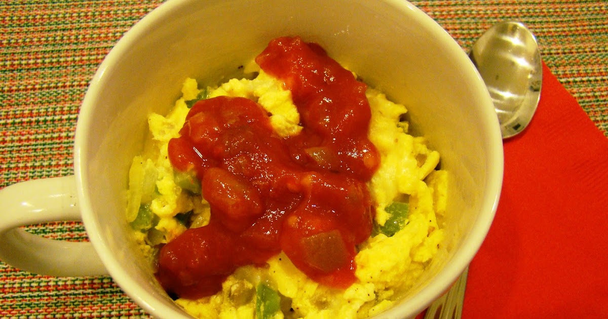 Soup Spice Everything Nice Spanish Omelet in a Mug