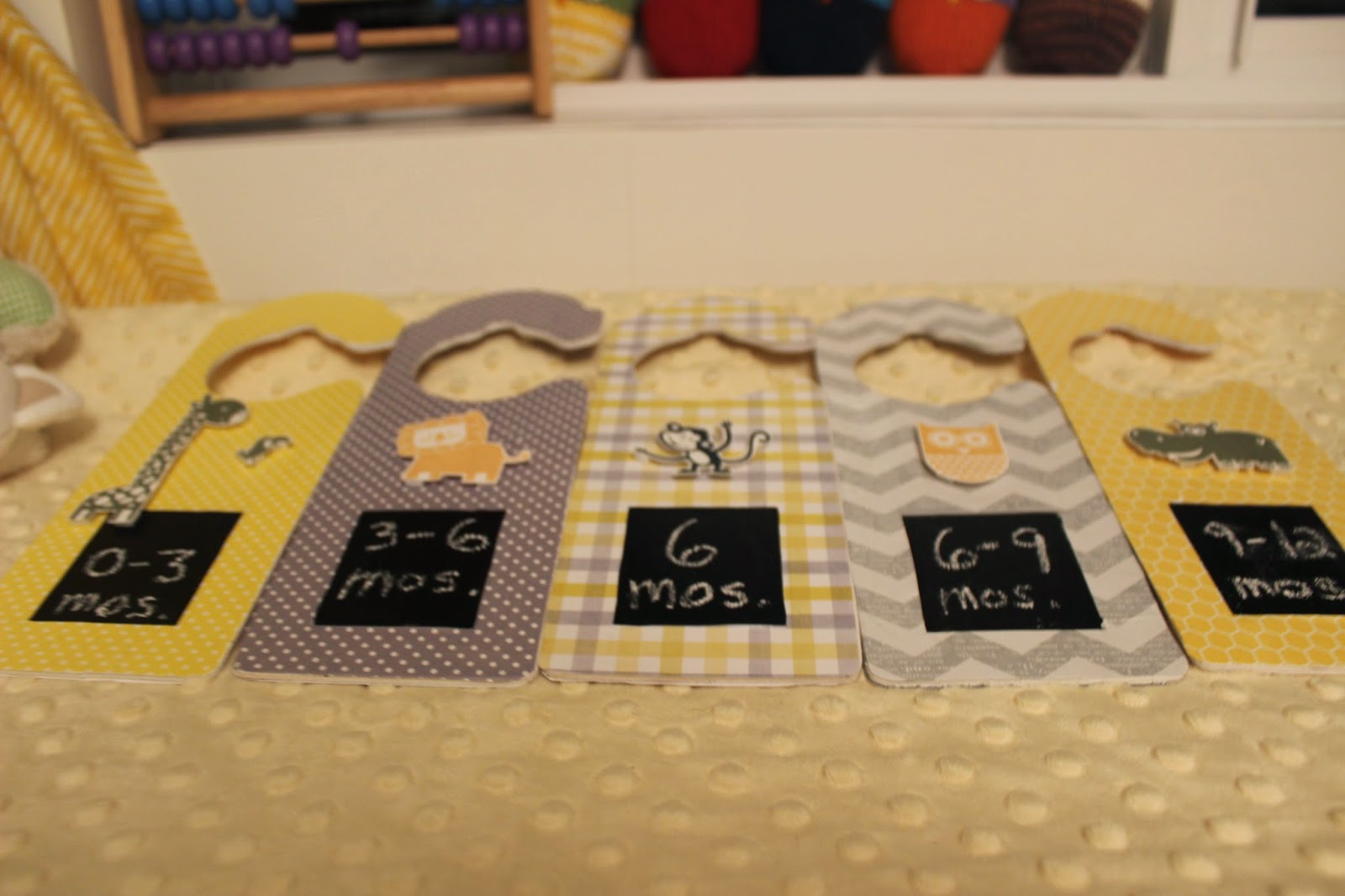 DIY Baby Closet Dividers Love Create Celebrate