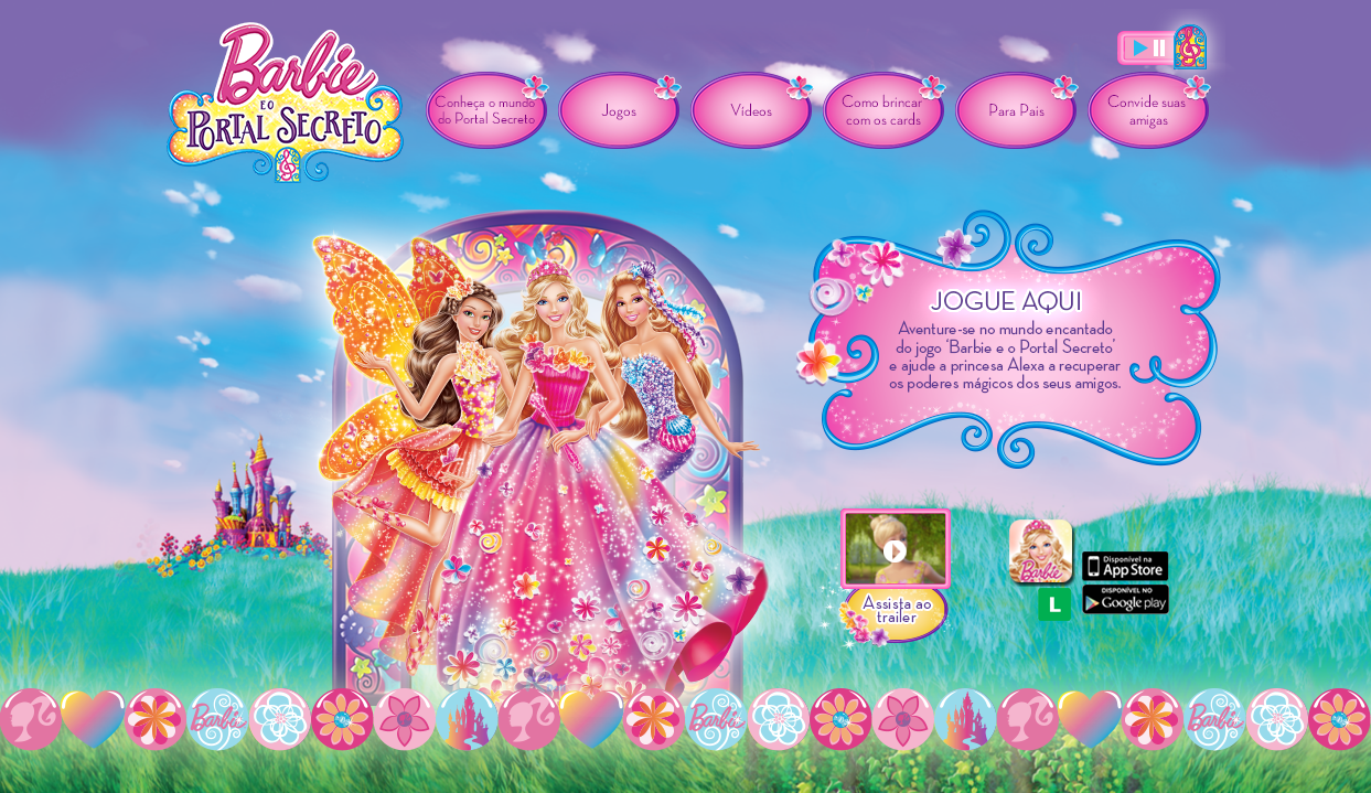 Barbie E O Portal Secreto Br Dublado Hd видео