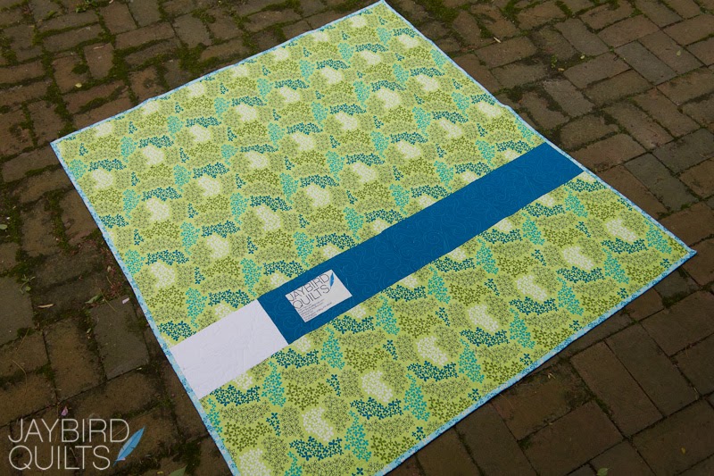 Jaybird Quilts A Little Birdie Told Me... all about Quilt Backs