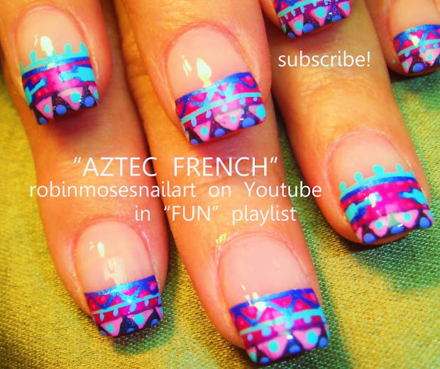 robin moses nail art "tribal nails"