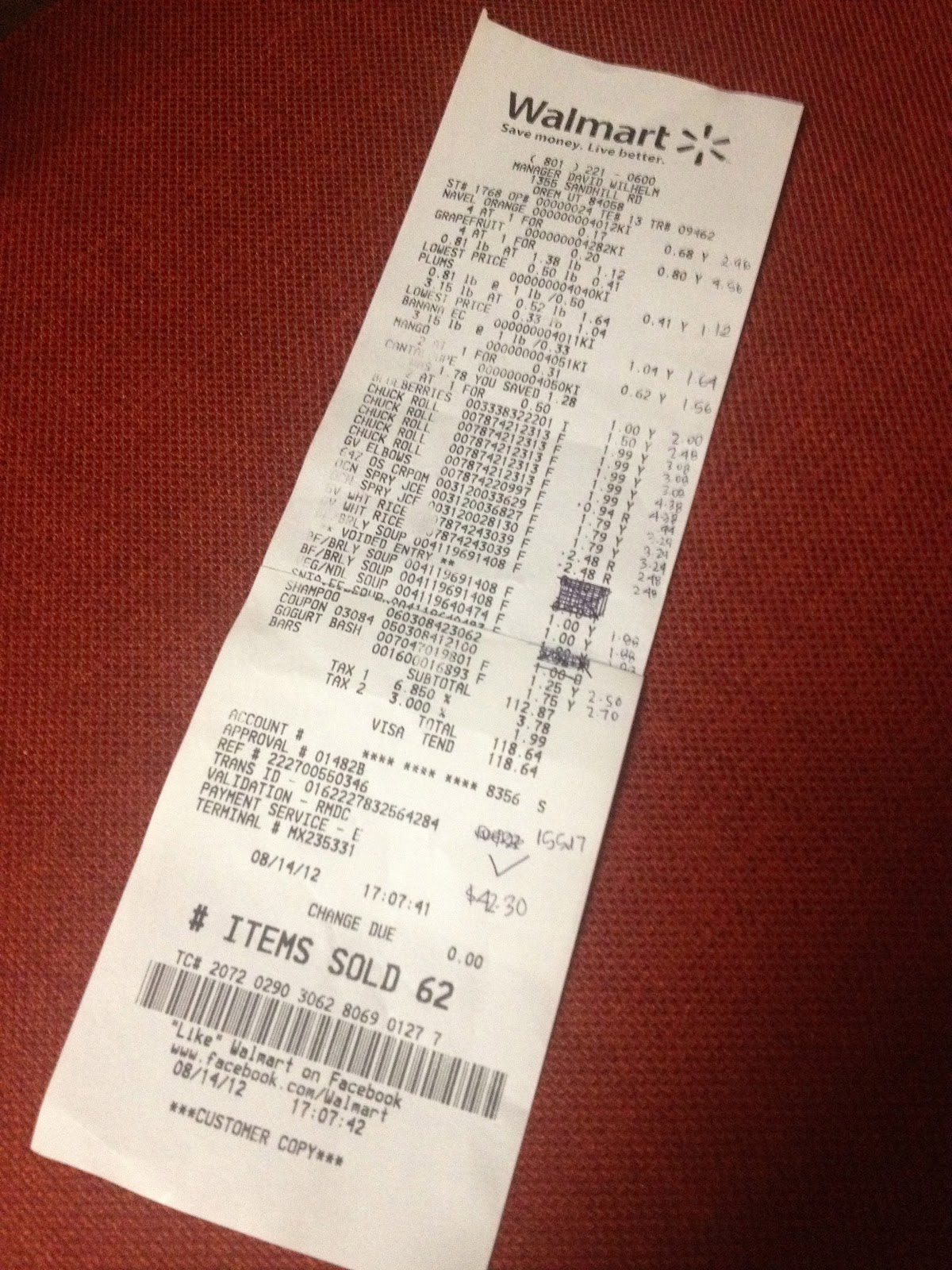 A Slice of Our Life How to Price Match at Walmart