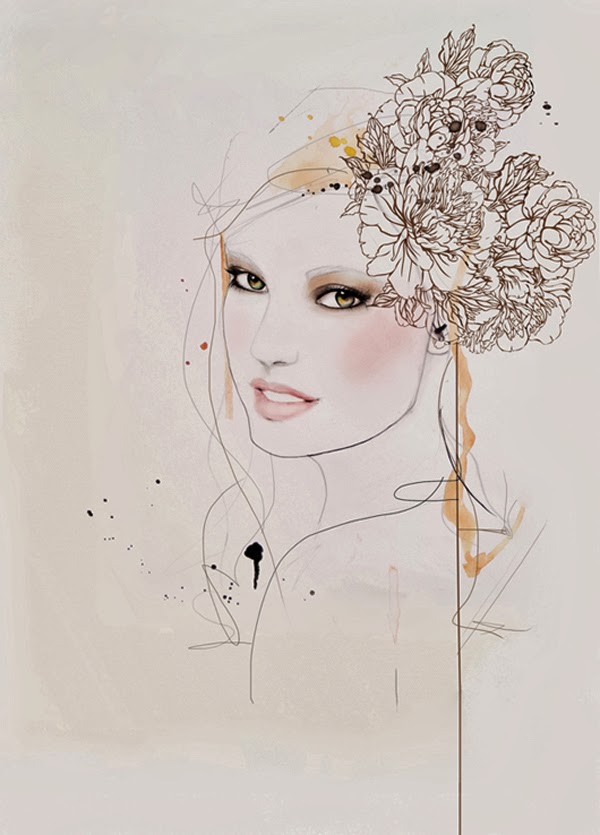 nuncalosabre.Fashion Illustration - Leigh Viner
