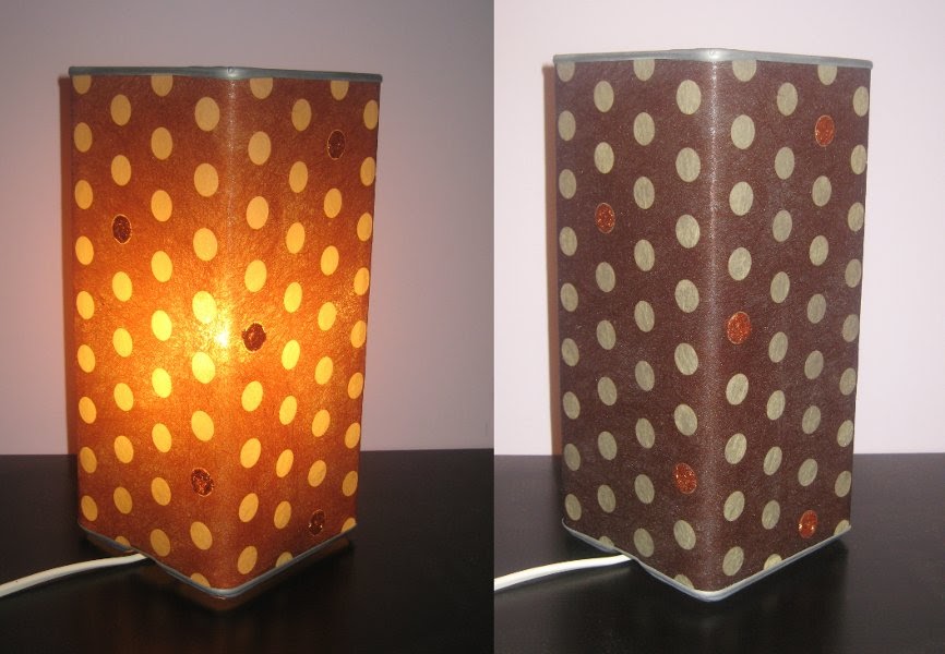 Manualidades y trucos.: Lámpara de cristal.